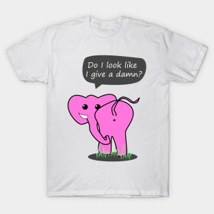 funny cartoon elephant T-Shirt